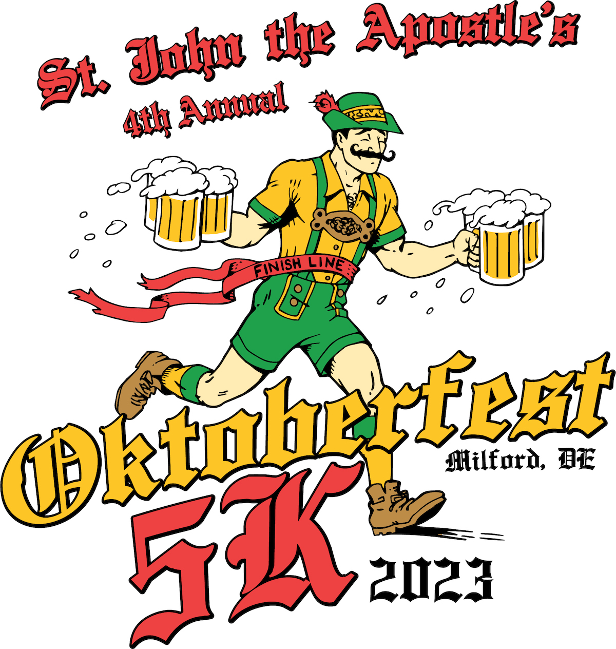 4TH OKTOBERFEST 5K RUN...Milford, DE. CANCELLED Seashore Striders